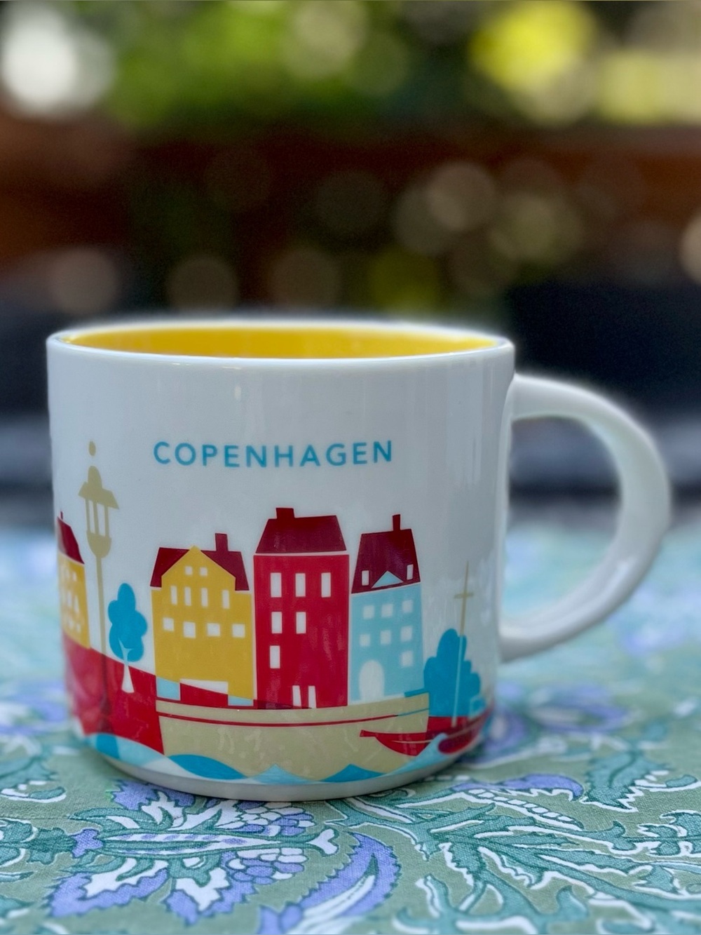 NIB Starbucks YAH Copenhagen Denmark Cityscape Collector Mug You Are Here Series